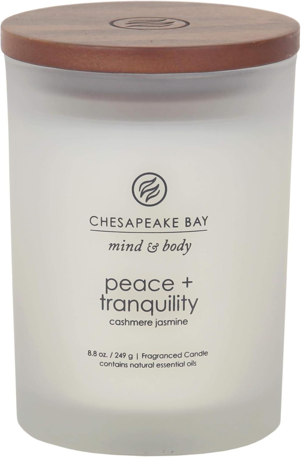 Candle Scented Candles Peace Tranquility Joy Laughter Medium 2 Pack