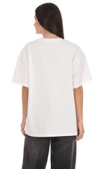 Lucy Graphic T Shirt in White