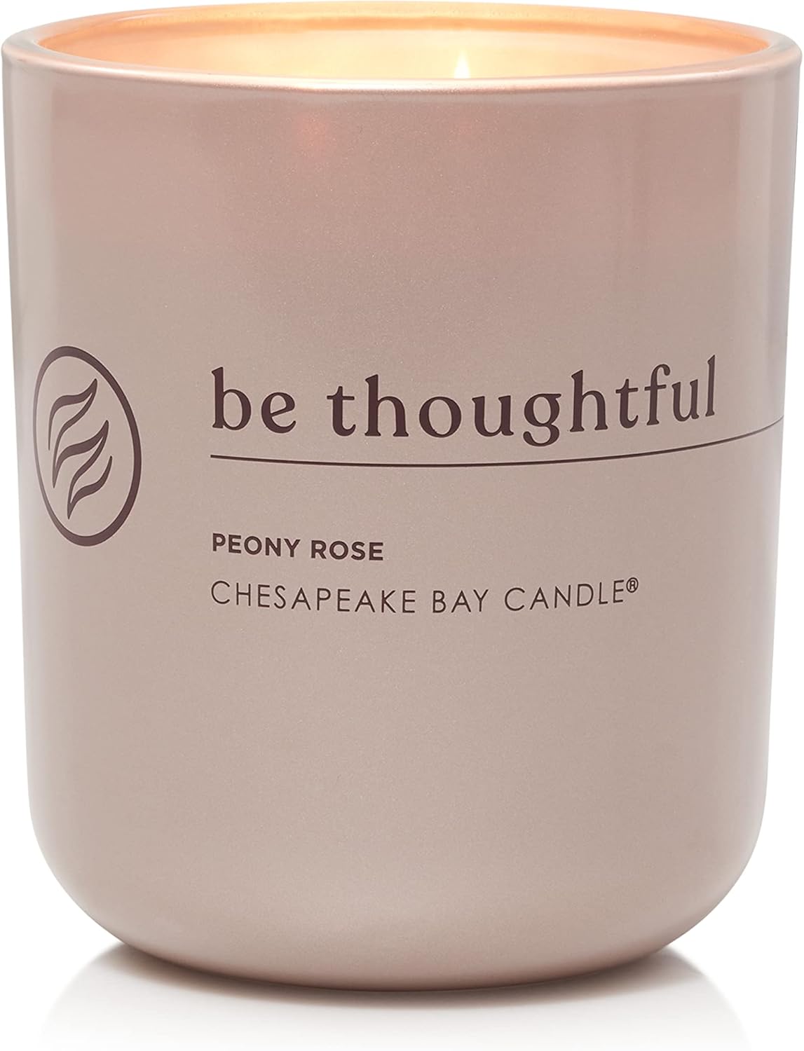 Candle Intentions Collection Candle Be Thoughtful Show yourself care Peony Rose 13 oz Home Décor