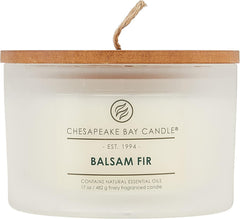 Candle PT40037 3 Wick Scented Candle Balsam Fir Coffee Table Jar Brown