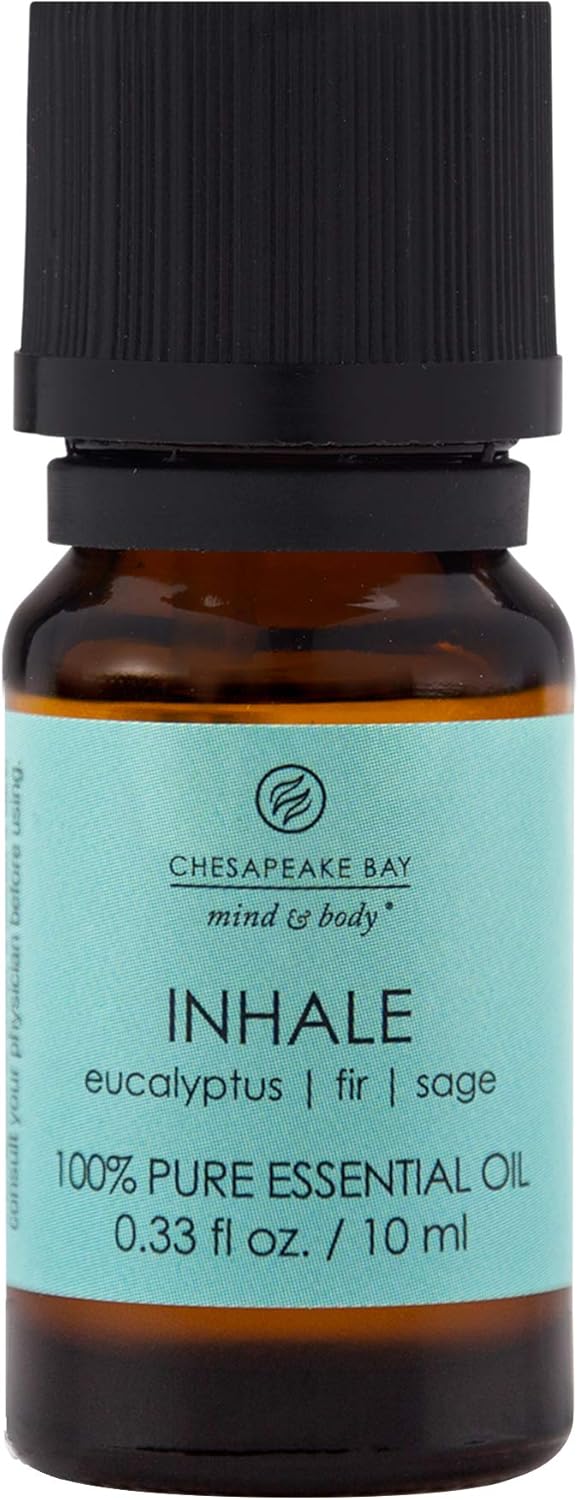 Candle PT40936 100 Pure Essential Diffuser Oil 10ml Inhale Eucalyptus Fir Sage