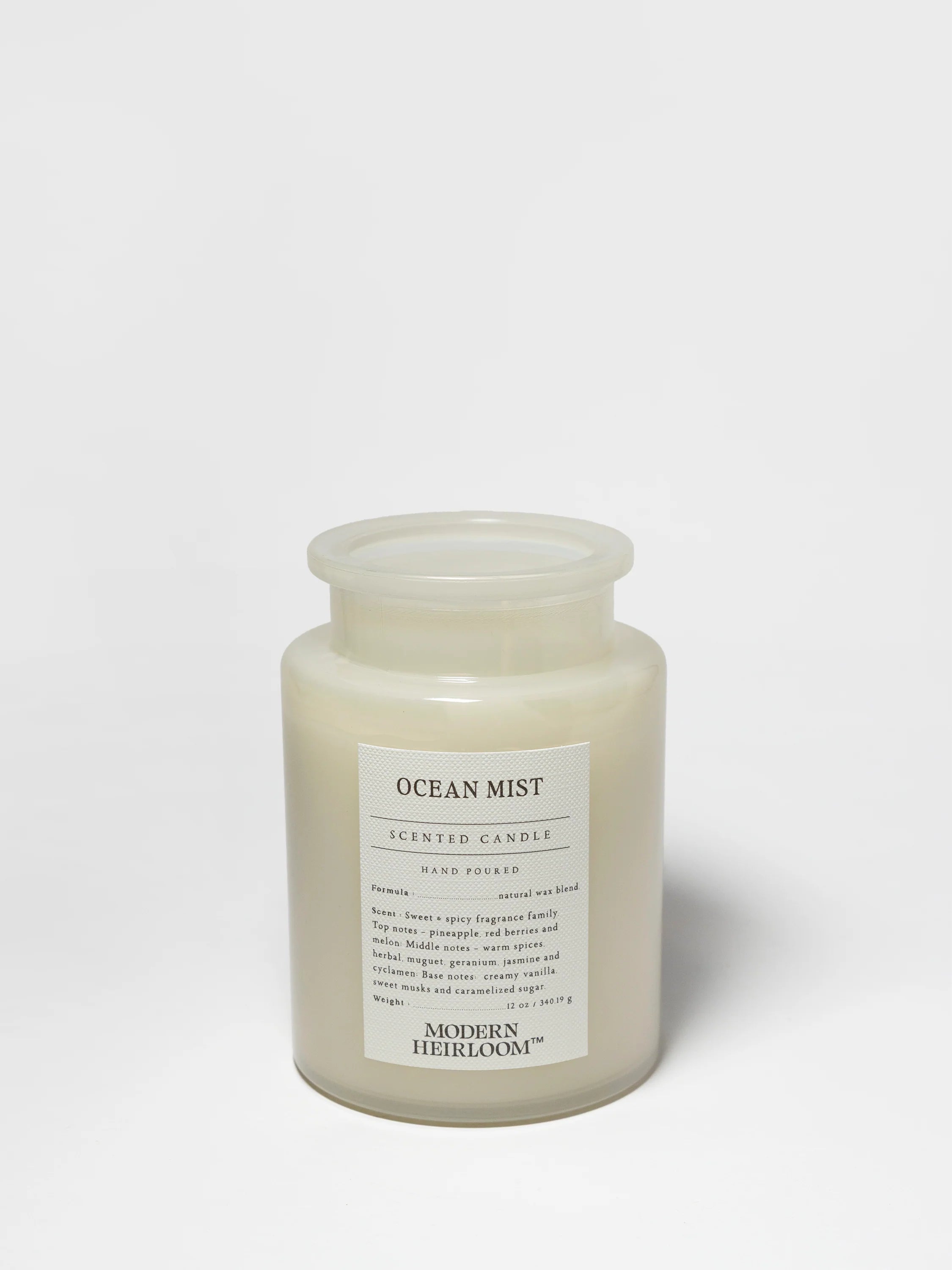 Ocean Mist 12 oz scented candle