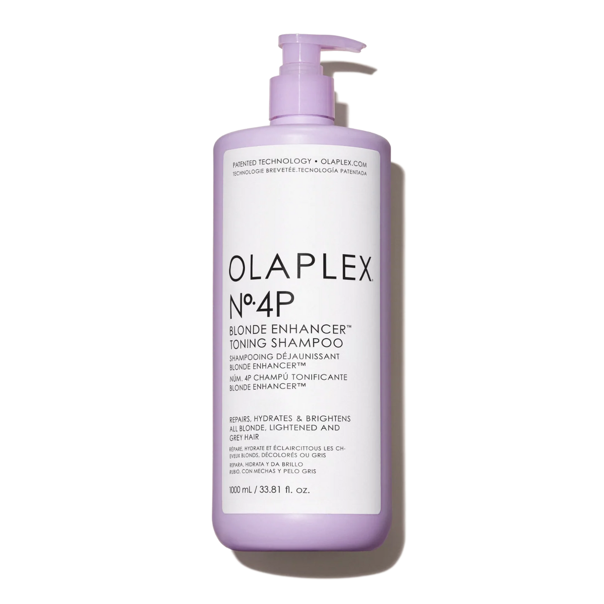 Nº4P BLONDE ENHANCER TONING SHAMPOO LITRE