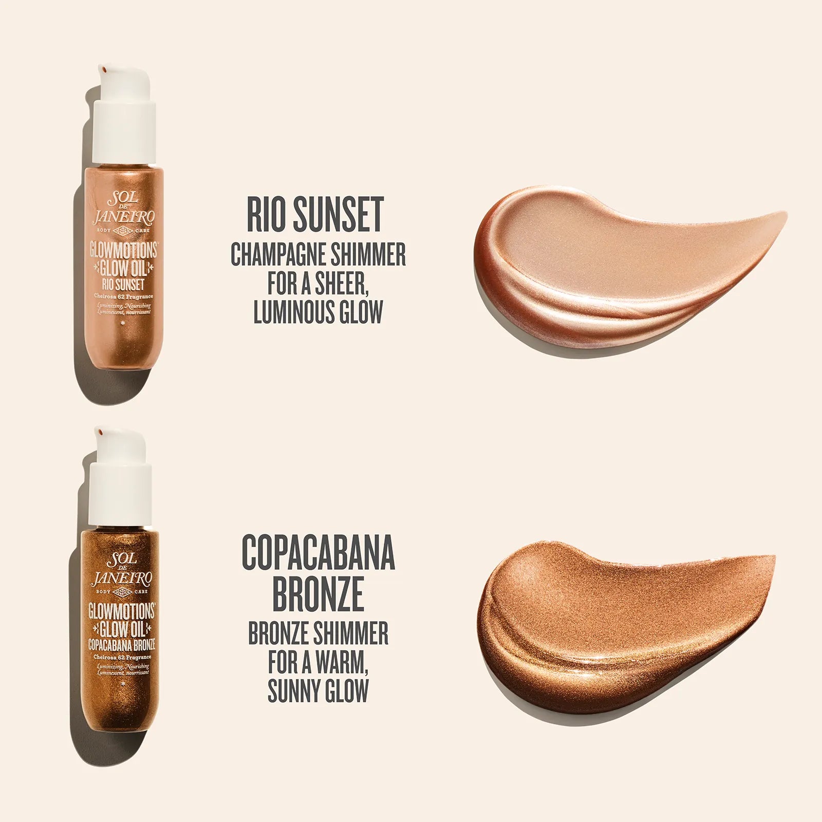 Glowmotions Body Oil Glow Anywhere Set