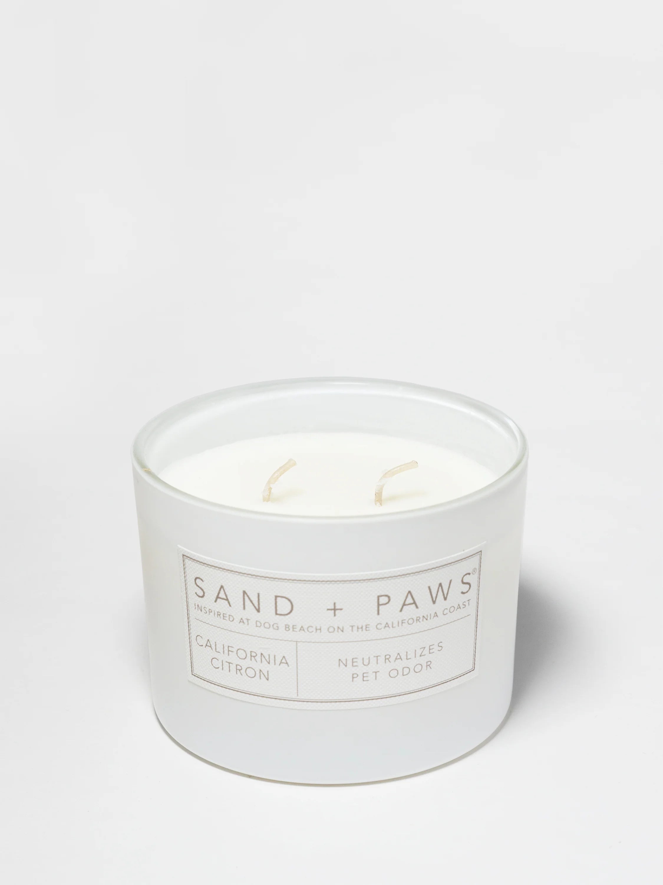 Sand + Paws California Citron 12 oz scented candle