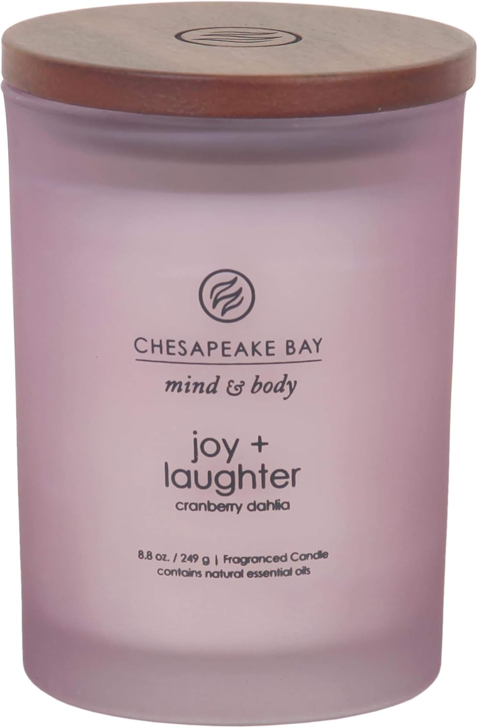 Candle Scented Candles Peace Tranquility Joy Laughter Medium 2 Pack