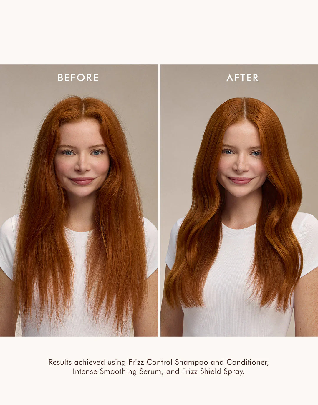 Frizz Control Shampoo Conditioner Liter Bundle