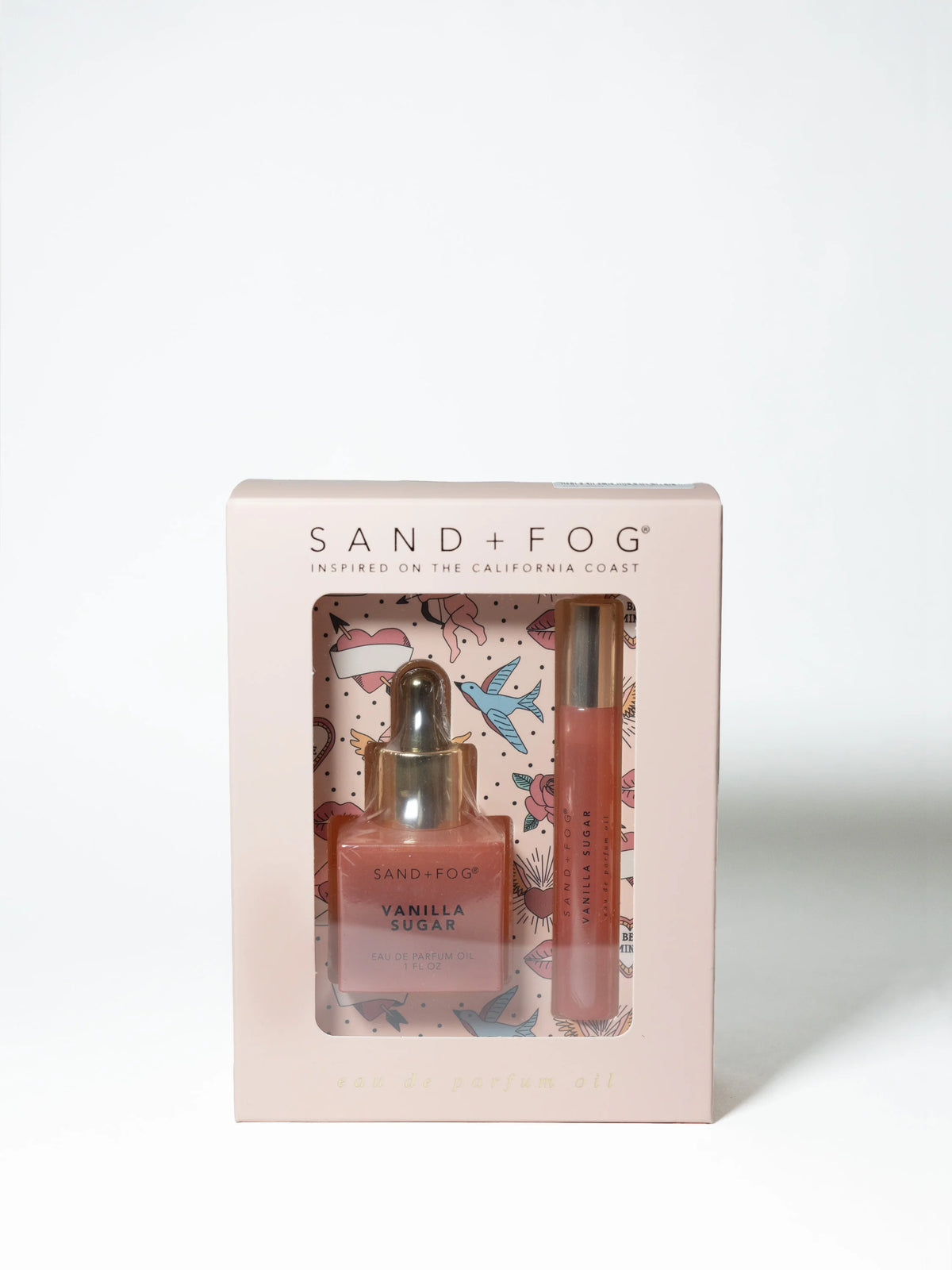 Perfume Oil Rollerball and Perfume Dropper Set - Vanilla Sugar