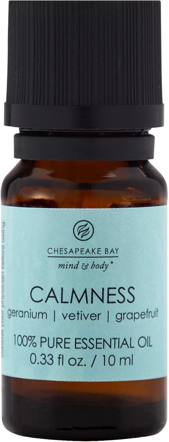 Candle PT36198 100 Pure Essential Diffuser Oil 10 Milliliter Calmness Geranium Vetiver Grapefruit