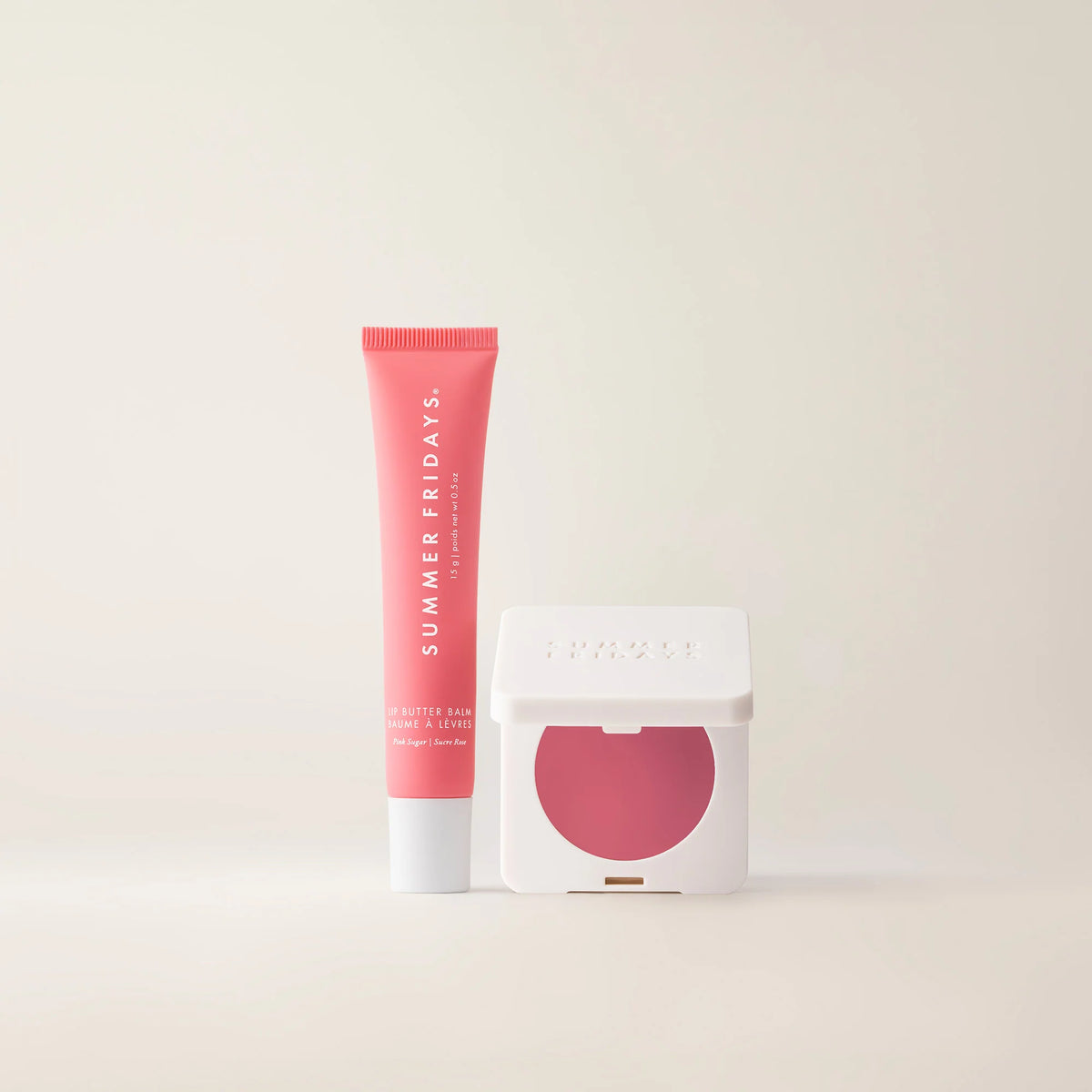 The Blush Lip Duo Sweet Rosé Pink Sugar