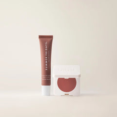 The Blush Lip Duo Toasted Terracotta Vanilla Beige