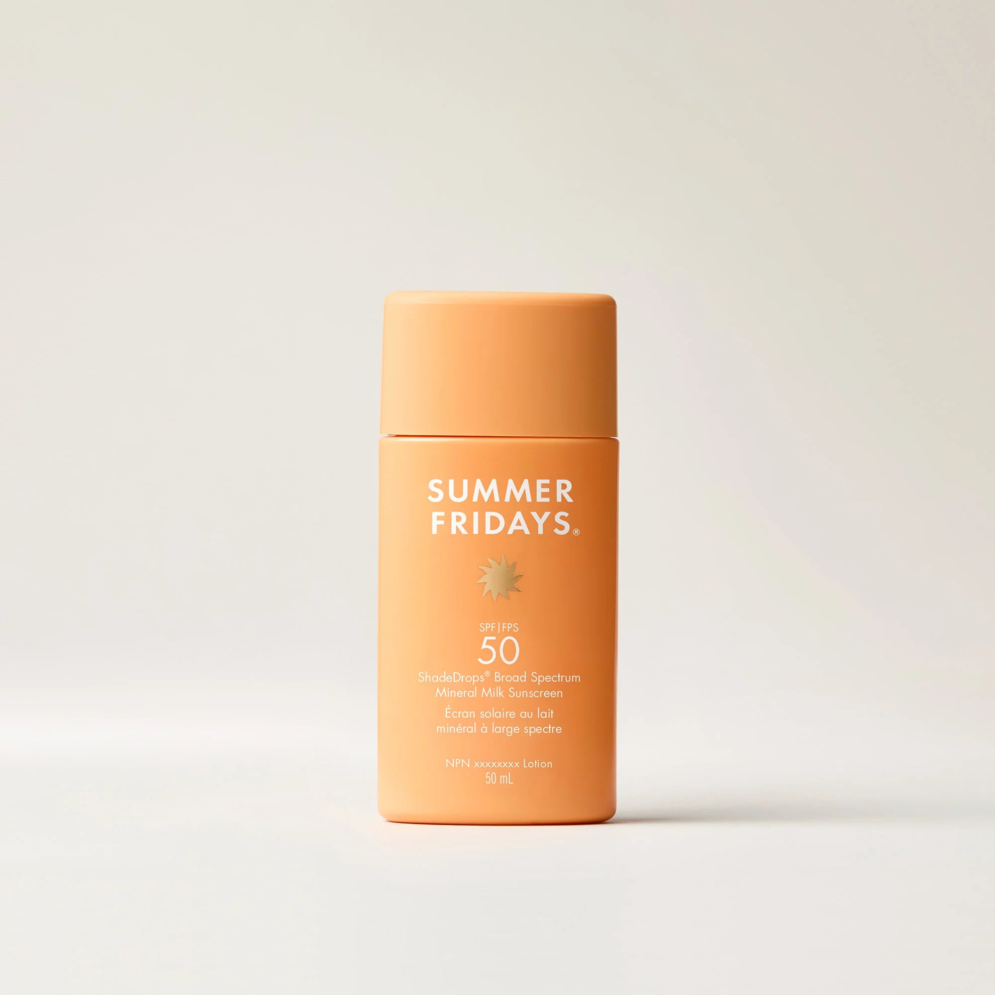 ShadeDrops Broad Spectrum SPF 50 Mineral Milk Sunscreen CAN