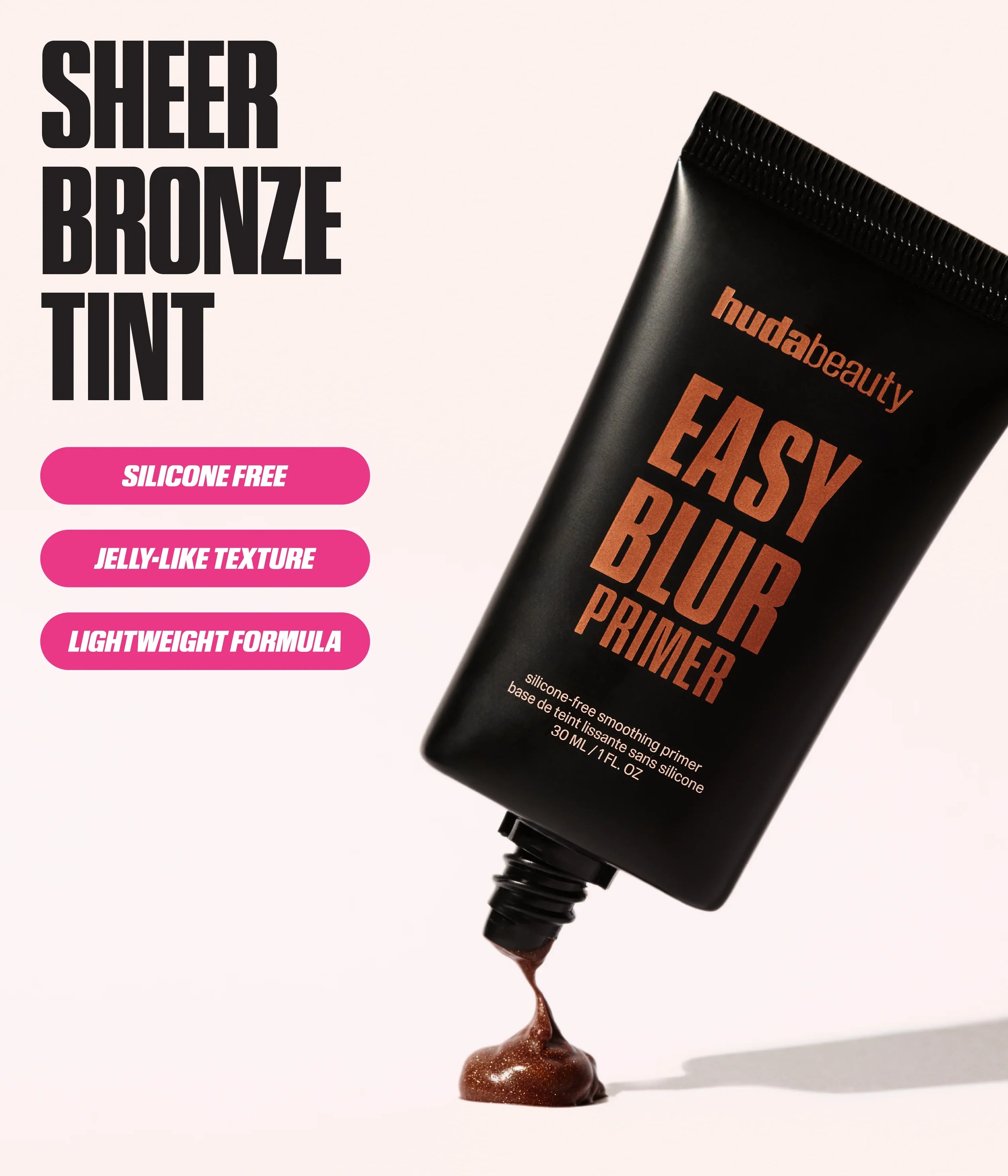 Easy Blur Silicone Free Smoothing Primer Bronze Fudge
