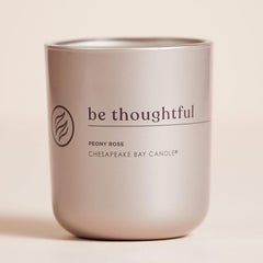 Candle Intentions Collection Candle Be Thoughtful Show yourself care Peony Rose 13 oz Home Décor