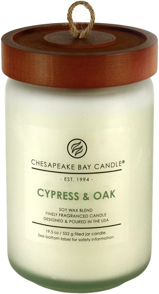 Candle PT18478 Scented Candle Cypress Oak Large Jar