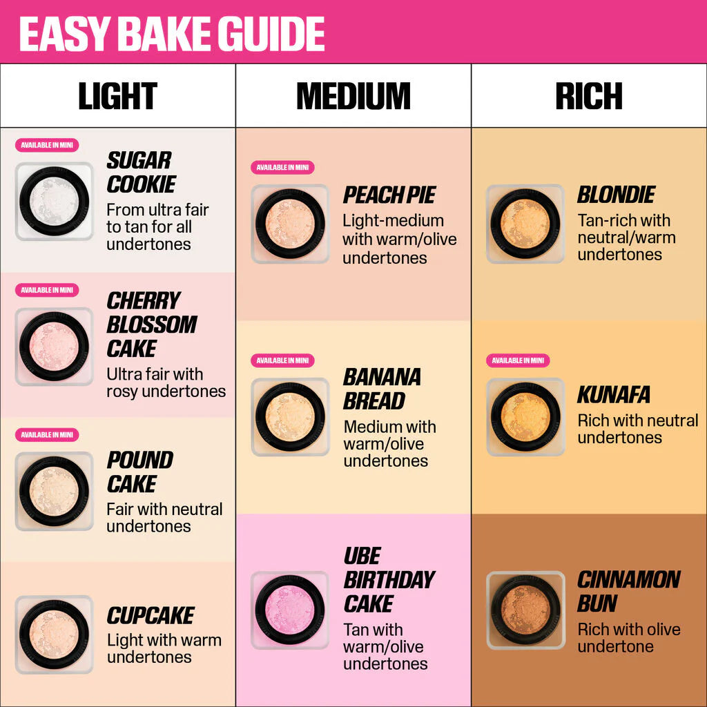 Mini Easy Bake Loose Baking Setting Powder