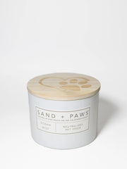 Sand + Paws Ocean Mist 12 oz scented candle